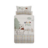 Lisanslı Disney Winnie The Pooh Baby Pamuk Çift Taraflı Nevresim Seti