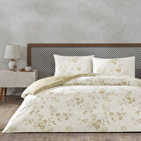 Taç Vellise Ranforce Çift Kişilik Nevresim Takımı Beyaz