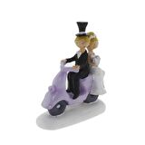 7x9cm Motorda Gelin Damat Biblo