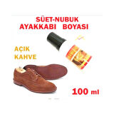 Açık Kahverengi Süet Nubuk Ayakkabı Ve Çanta Boyası 100ml