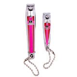 Anchor Çift Renkli Katelalı Tırnak Makası Seti 2 Li Pembe (GX108) GKH