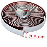 Carmind 25 mm Nikelajlı Çıta 2 mt