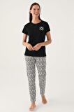 Pierre Cardin 8785 Good Kadın Kısa Kol Pijama Takımı