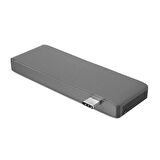 5in1 Usb-C Hub 3.0 Type-C Şarj Kart Okuyucu Type-C Adaptör (Gri)
