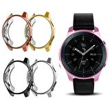 Samsung Watch 42mm Lazer Kaplama Slim Silikon Bumber Kılıf