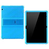 Ally Huawei Mediapad T5,10 Standlı Silikon Kılıf AÇIK MAVİ