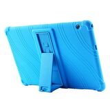Ally Huawei Mediapad T5,10 Standlı Silikon Kılıf AÇIK MAVİ