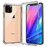 İPhone 11 Pro Max Anti-Drop Darbe Emici Silikon Kılıf ŞEFFAF