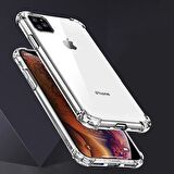 İPhone 11 Anti-Drop Darbe Emici Silikon Kılıf ŞEFFAF