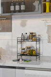 2 Katlı Mutfak Rafı Banyo Dolabı Çok Amaçlı Düzenleyici Baharatlık Masa Üstü Tezgah Raf Organizer