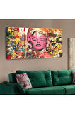 120x60 Kanvas Marilyn Monroe Modern Tablo
