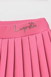 Lyrax Kabartmalı Şort Etekli Crop Kız Çocuk Sporcu Takım