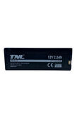 12V 2.3A Pan Tip Akü