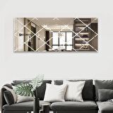 Ayna - Baklava Desenli Ayna - 130cm X 50cm