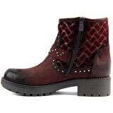 Sail Lakers - Bordo Kadın Nubuk Bot