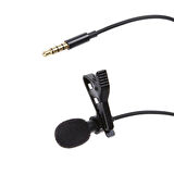 LV-60 8,3 mm Mikrofon Kapsüllü Pro Sınıfı Standart 3 pinli XLR Konektörlü Yaka Mikrofonu