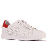 Sail Lakers - Beyaz Deri, Zımbalı Erkek Sneaker