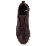 Sail Lakers - Kahverengi Deri Erkek Sneaker