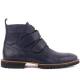 Sail Lakers - Lacivert Deri Cırtlı Eva Taban Erkek