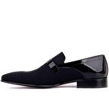 Fosco - Siyah Rugan Erkek Klasik Ayakkabı