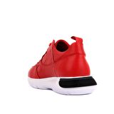 Sail Lakers - Kırmızı Deri Erkek Sneaker