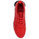 Sail Lakers - Kırmızı Deri Erkek Sneaker