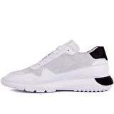 Sail Lakers - Beyaz Süet Deri Erkek Sneaker