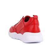 Sail Lakers - Kırmızı Deri Erkek Sneaker