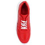 Sail Lakers - Kırmızı Deri Erkek Sneaker