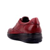 Sail Lakers - Bordo Deri Comfort Erkek Günlük Ayakkabı