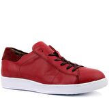 Sail Lakers - Bordo Deri Erkek Sneaker