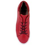 Sail Lakers - Bordo Deri Erkek Sneaker