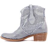 Sail Lakers - Kot Mavisi Simli Deri Fermuarsız Kad