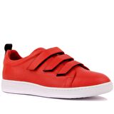 Sail Lakers - Kırmızı Deri Erkek Sneaker