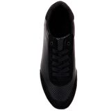 Moxee - Siyah Renk Bağcıklı Kadın Sneaker