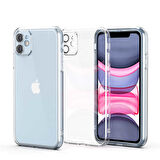 İPHONE 13 PRO UYUMLU KAMERA LENS KORUMALI FİZY KILIF ŞEFFAF