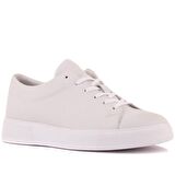 Sail Lakers - Beyaz Deri Bağcıklı Erkek Sneaker