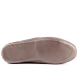 Sail Lakers - Platin Deri Kadın Ev Terliği 