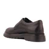 Sail Lakers - Siyah Deri Bağcıksız Erkek Ayakkabı