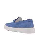 Sail Lakers - Mavi Süet Erkek Sneaker