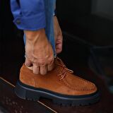 Sail Lakers - Taba Süet Bağcıklı Erkek Sneaker