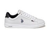 Franco U.S. Polo  Assn Günlük Erkek Spor Ayakkabı-Beyaz