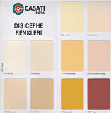 Casati Silikonlu Dış Cephe Boyası 7.5 Lt C863 Koza