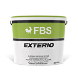 Fbs Exterio Silikonlu Dış Cephe Boyası 20 Kg Antrasit Gri