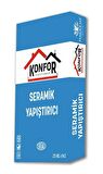Konfor Seramik Yapıştırıcı 25 Kg Beyaz