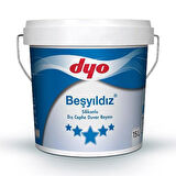 Dyo Beşyıldız Silikonlu Dış Cephe Boyası 15 Lt Güz Pembesi