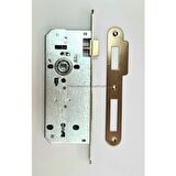 Özcanlar 141 45 mm extra oda kilidi ANTİK SARI ESKİTME, ANTİK FÜME, ANTİK BAKIR oval ayna oda kilidi