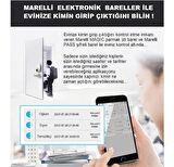 Marelli magic parmak izli ve cep telefonuyla açılan kilit kapı göbeği, bareli, silindiri