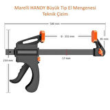Marelli HANDY El Mengenesi - BÜYÜK TİP
