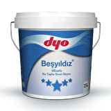 Dyo Beşyıldız Silikonlu Dış Cephe Boyası 7.5 Lt Derinsu